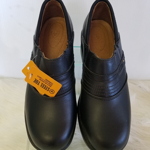 ariat steel toe clogs